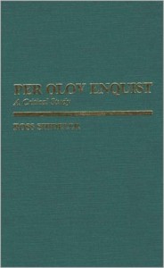 Per Olov Enquist: A Critical Study book cover