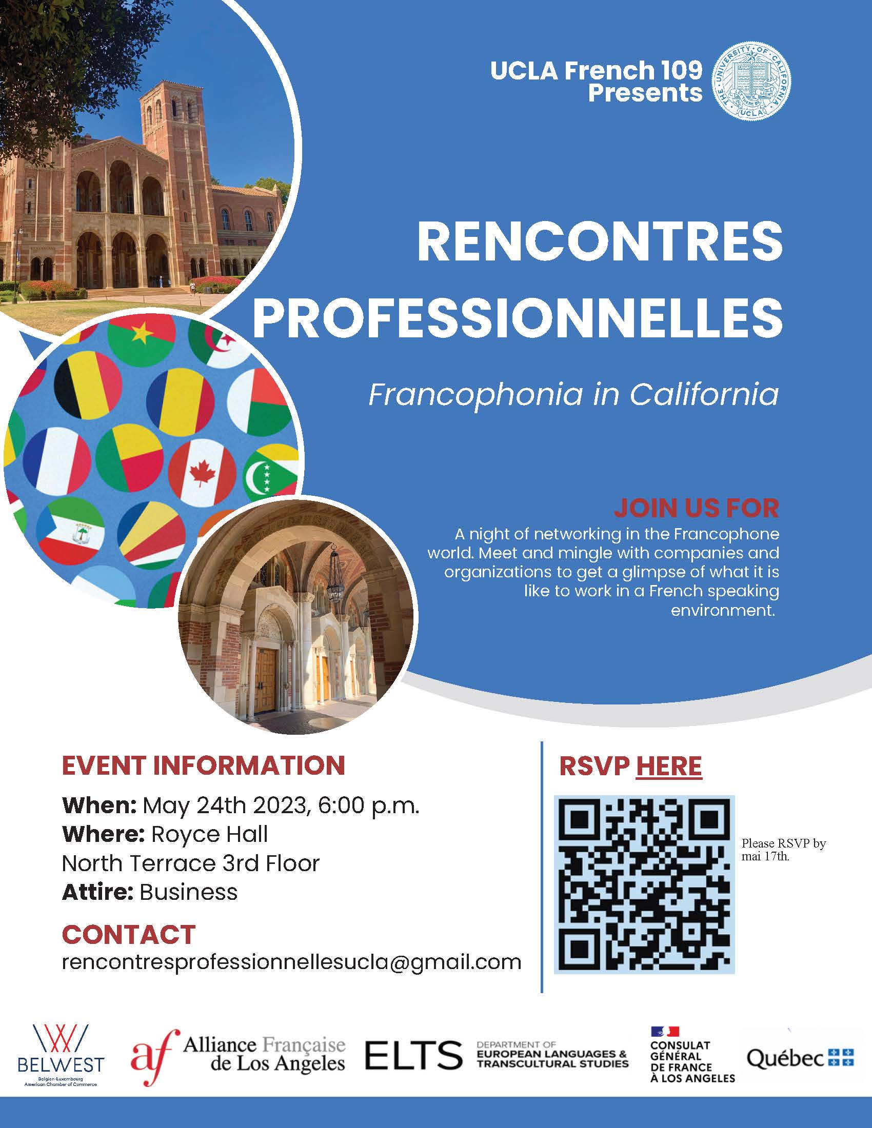 Recontres Professionnelles: Francophonia In California - UCLA European ...